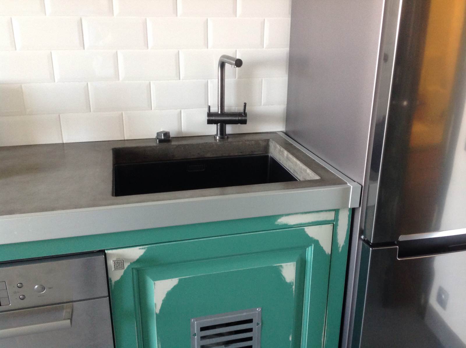 Кухня в стиле Лофт.