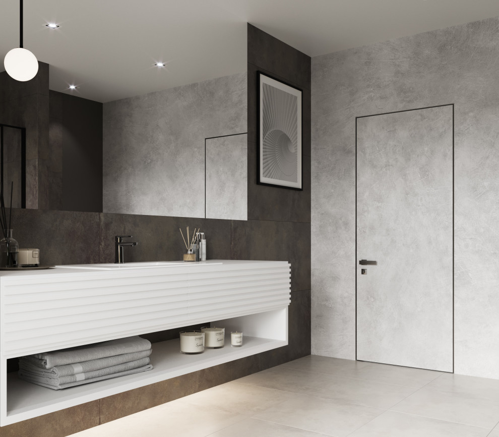 Туалетная комната из проекта "SHADES GREY"