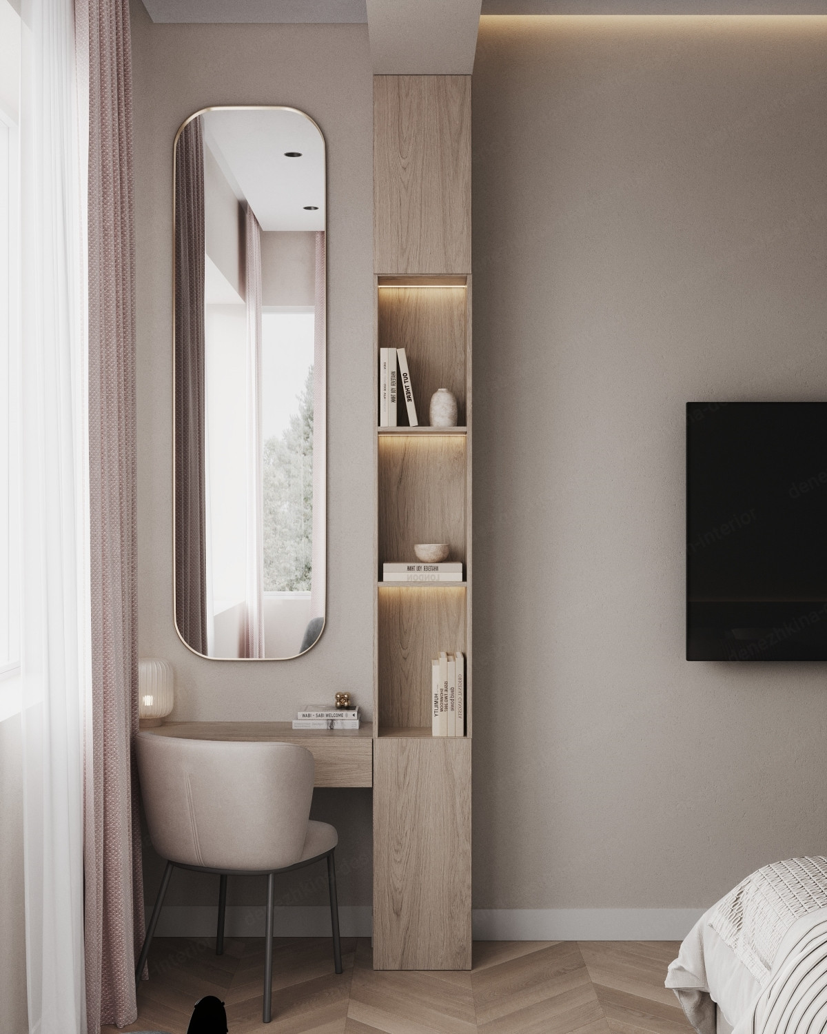 Дизайн проект 3 комнатной квартиры — ЖК Скандинавия