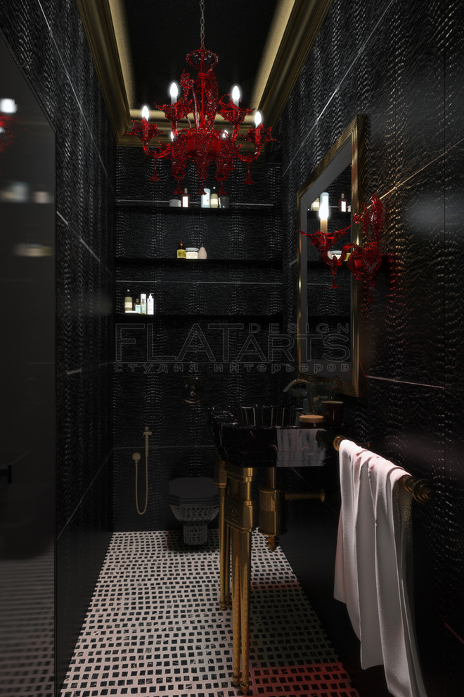 Арт-деко. Дизайн 4-ной квартиры 188кв.м