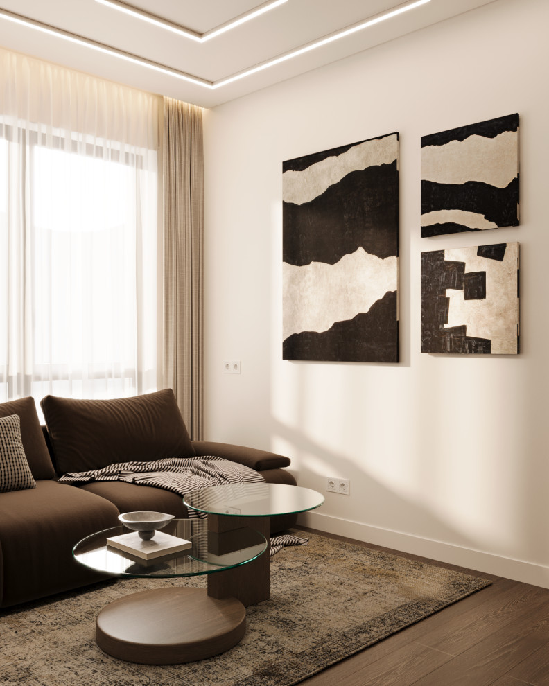 Обложка проекта: HÉ 112 // ЖК KUTUZOV GRAD II, Москва, 95 м²