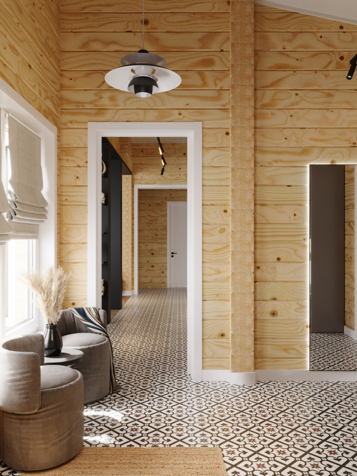 Обложка проекта: Дом из клееного бруса