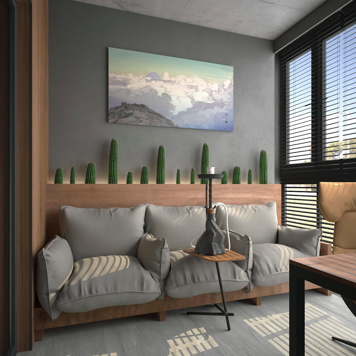 Обложка проекта: Дизайн-проект "брутальный минимализм"