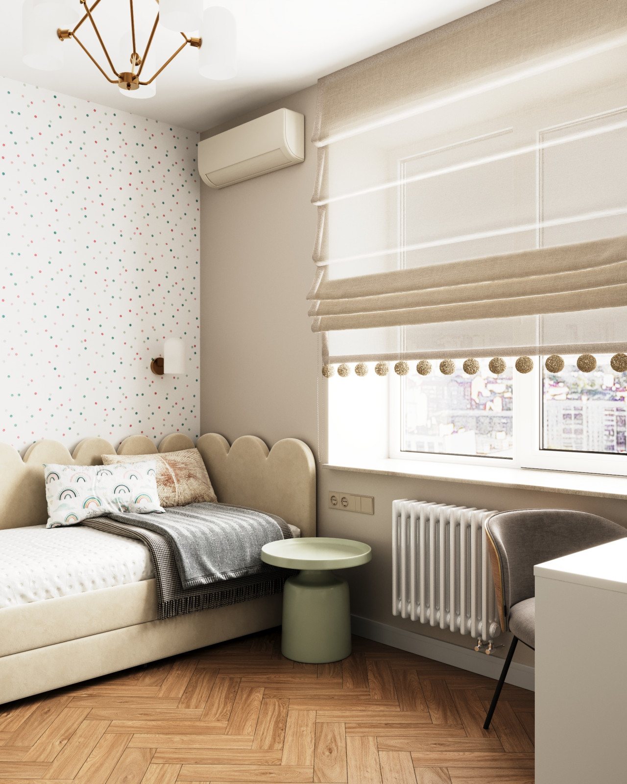 Элегантная квартира с нотками классики