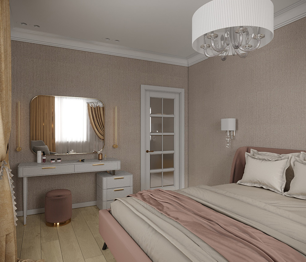 Спальня в стиле современной классики
