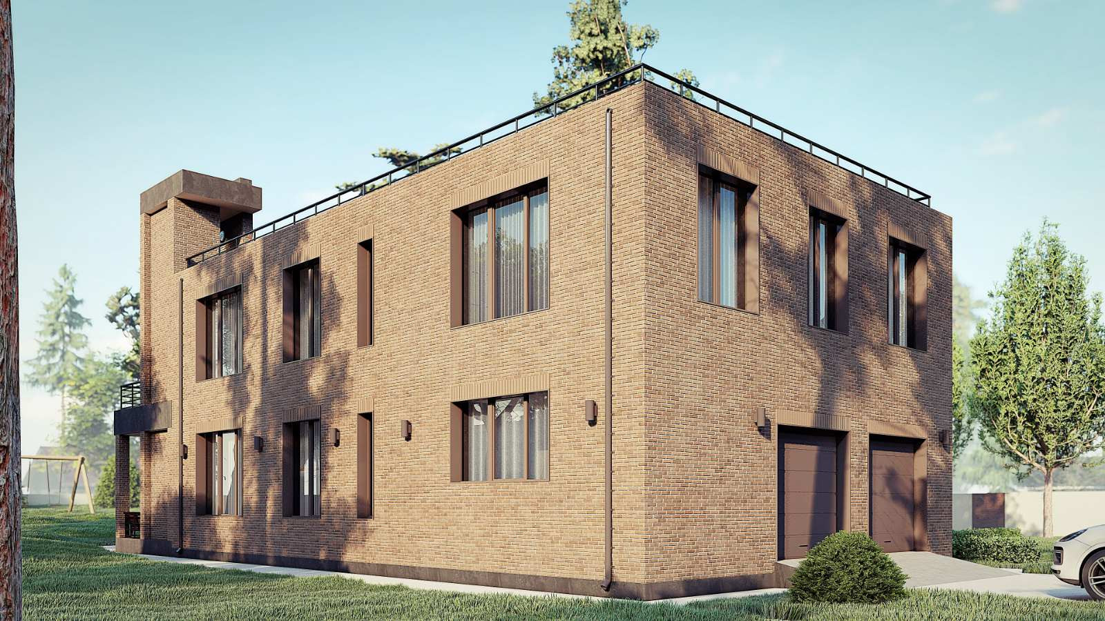 Двухэтажный дом