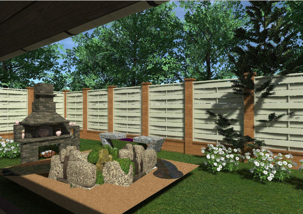 Двухэтажный дачный дом 6*7 105 квадратных метров из газобетона под ключ