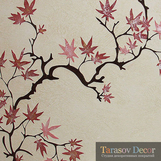 Декоративные штукатурки с орнаментом (образцы)