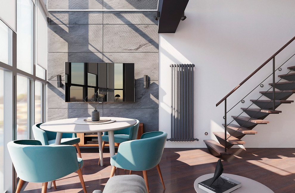 Двухуровневая квартира на Неве