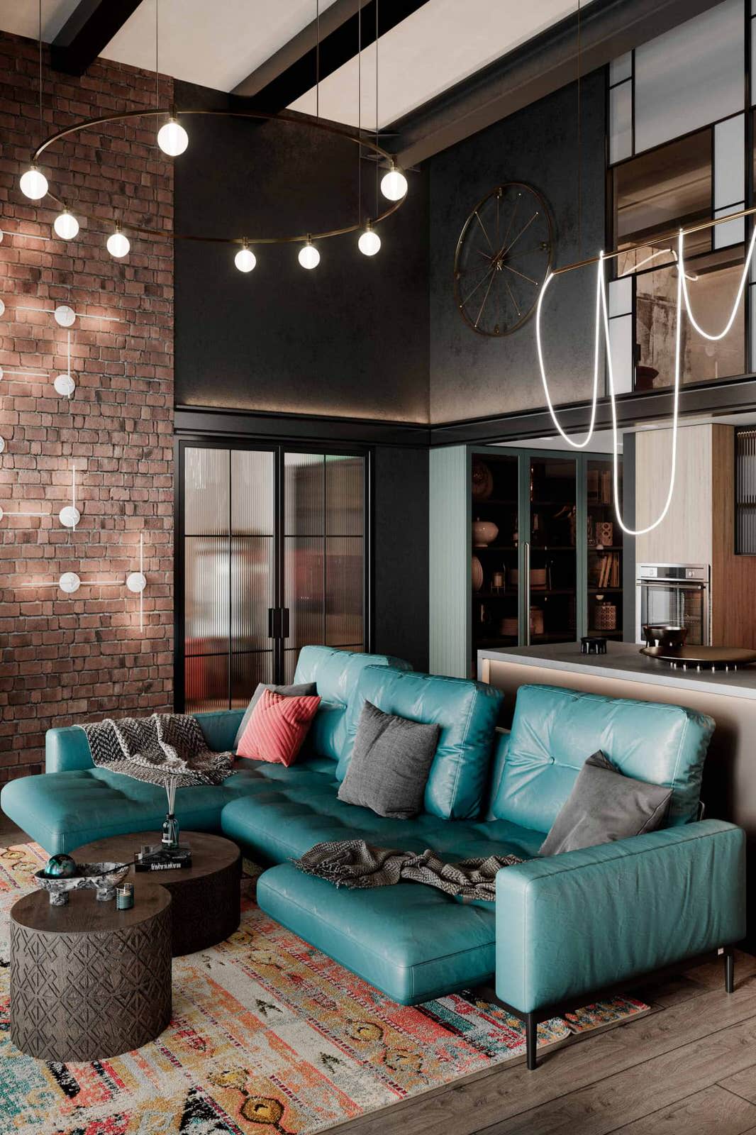 Дизайн и ремонт квартиры в ЖК «Джаз» — Харизматичный лофт