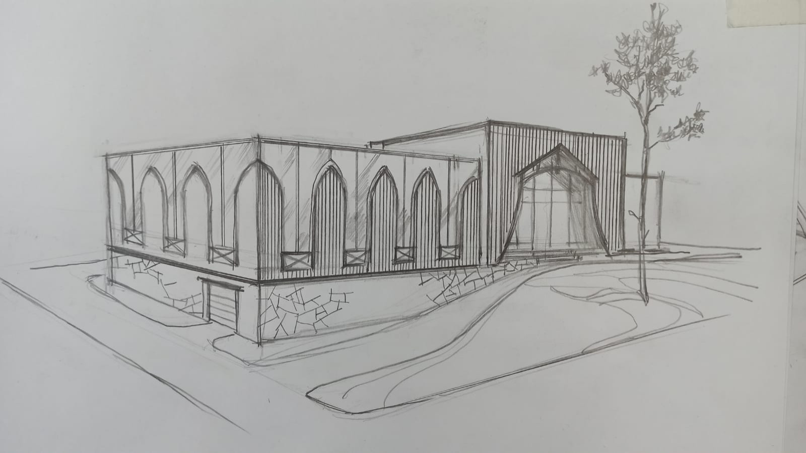 Эскизный проект комплекса для соседей