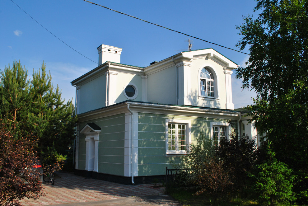 Дом после реконструкции в кп "Новый мир"