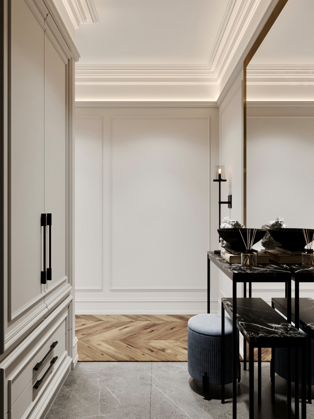 Квартира для сына дизайнера с хорошим вкусом. Вариант 2