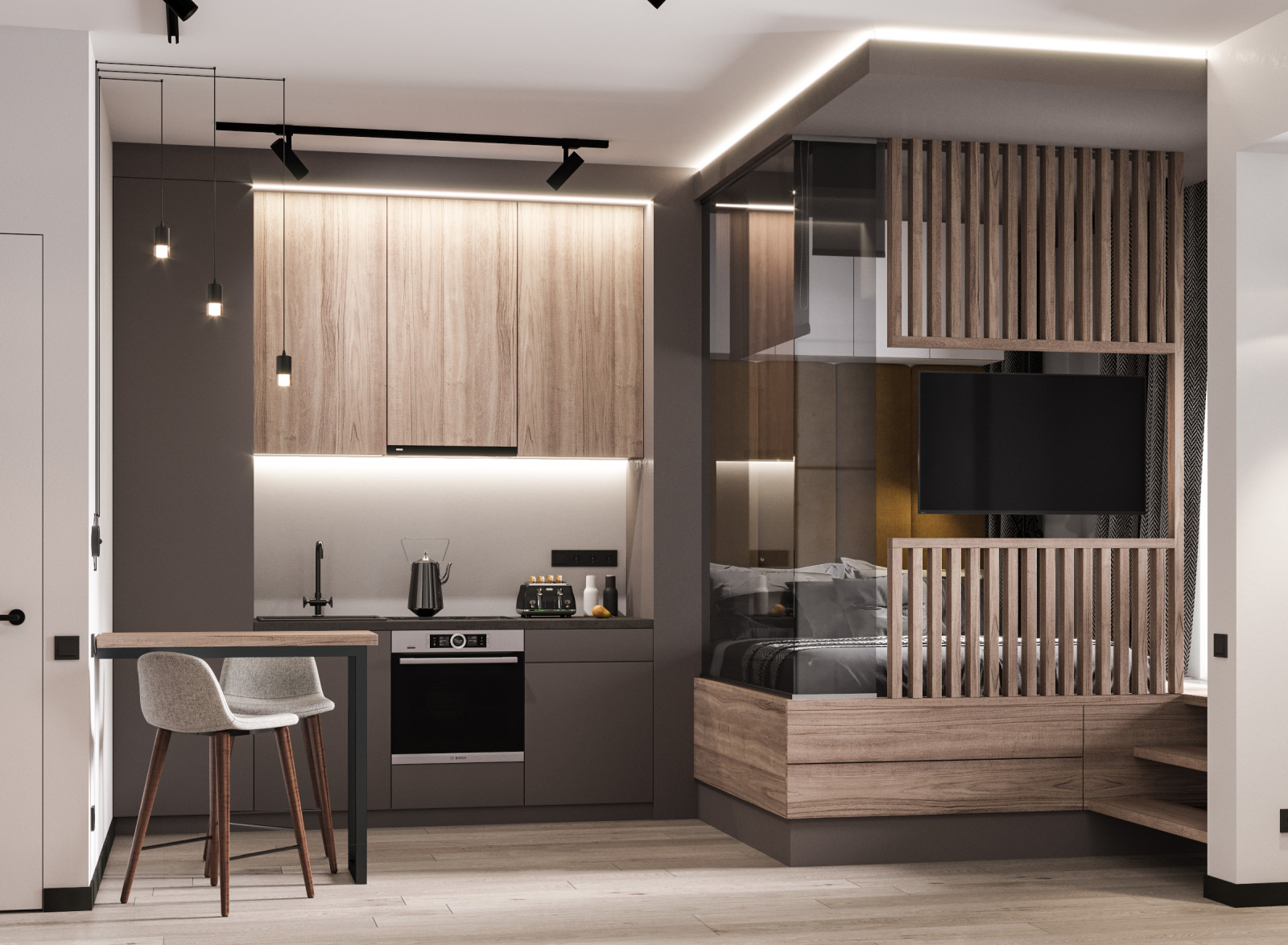 Обложка проекта: Студия 30 кв.м.