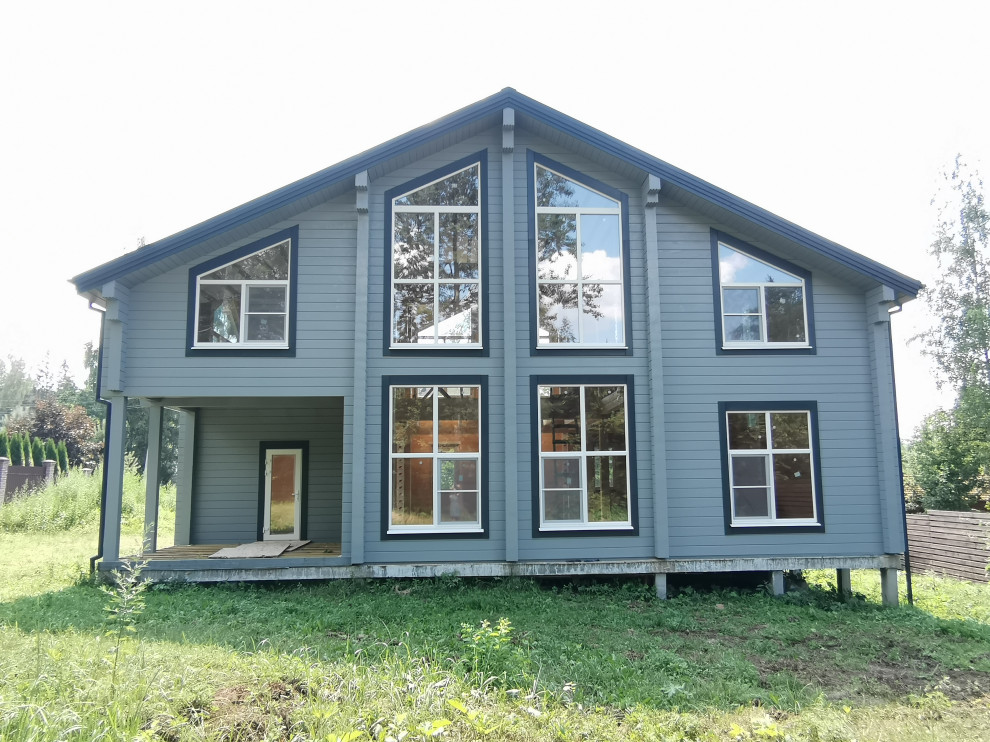 Установка пластиковых окон в коттедже