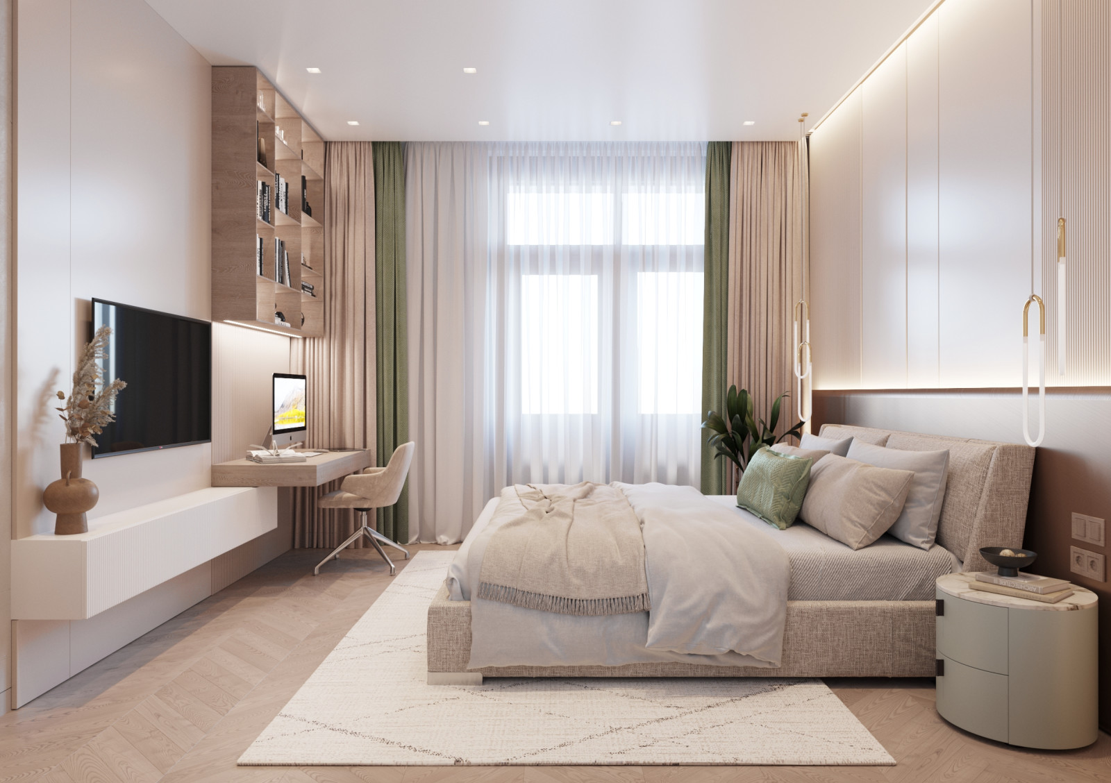 Квартира 120 м² в ЖК «Граф Орлов»