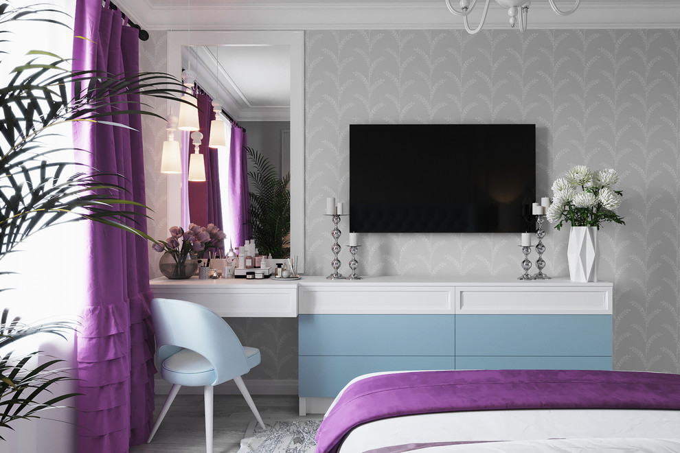 квартира в легкой неоклассике