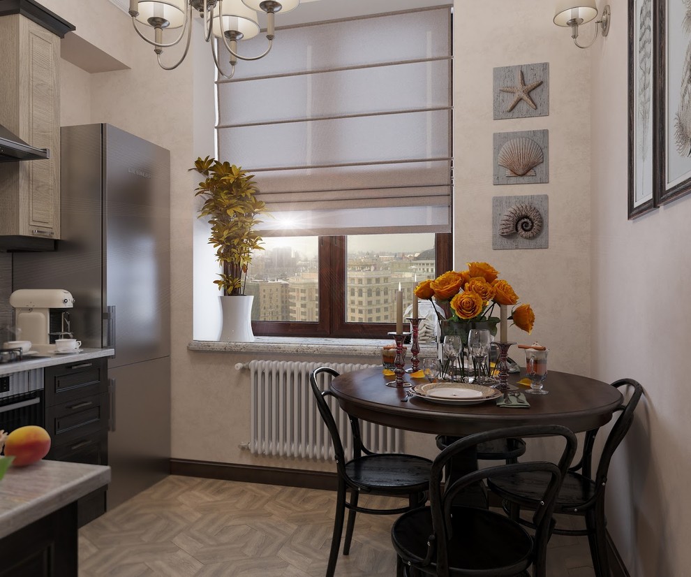 A Project of Interiors at private flat at Moscow (Stalinist House)