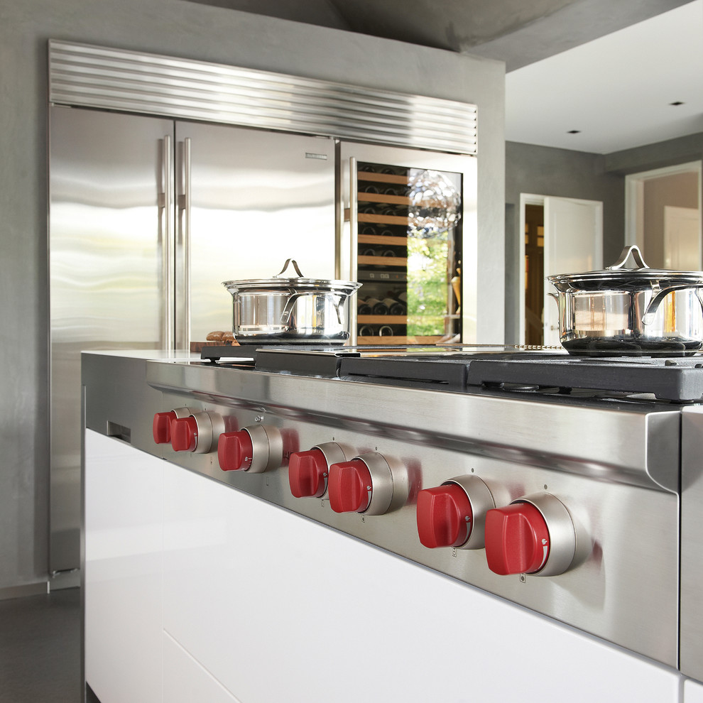 Встраиваемые холодильники в интерьере