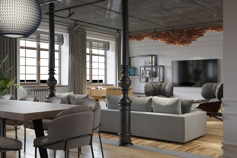 Двухуровневая квартира в Екатеринбурге