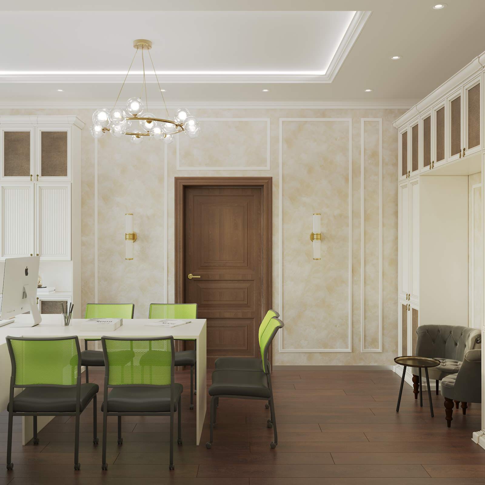 Интерьер общественный, кабинеты руководителей
