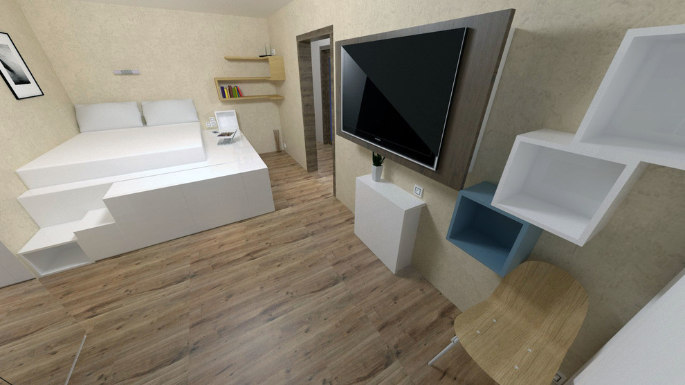 Однокомнатная квартира 40 кв. м. Технический проект