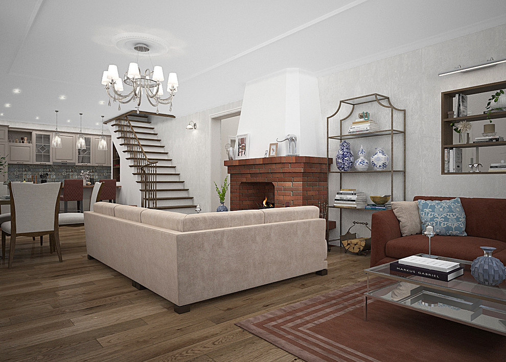 Обложка проекта: Дизайн интерьера гостиной