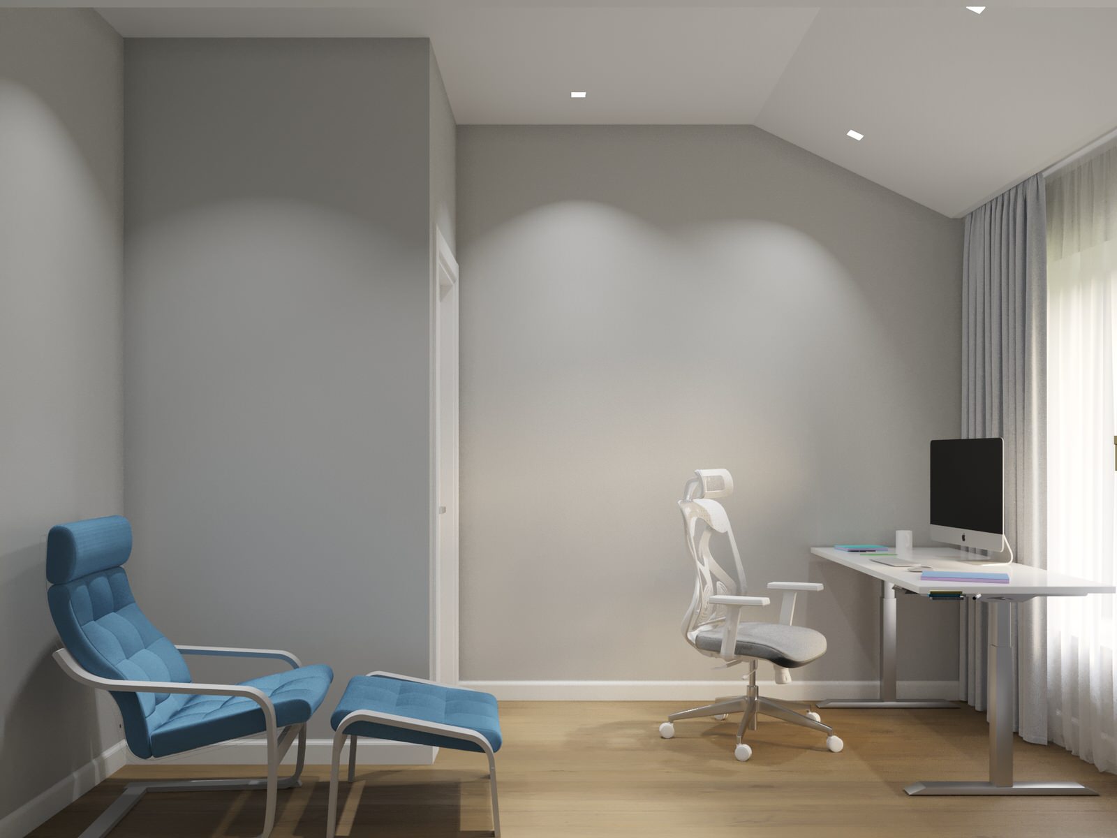 Дизайн проект таунхауса 100м