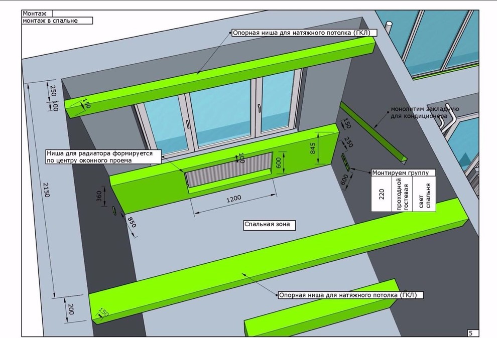 Технический дизайн маленькой квартиры