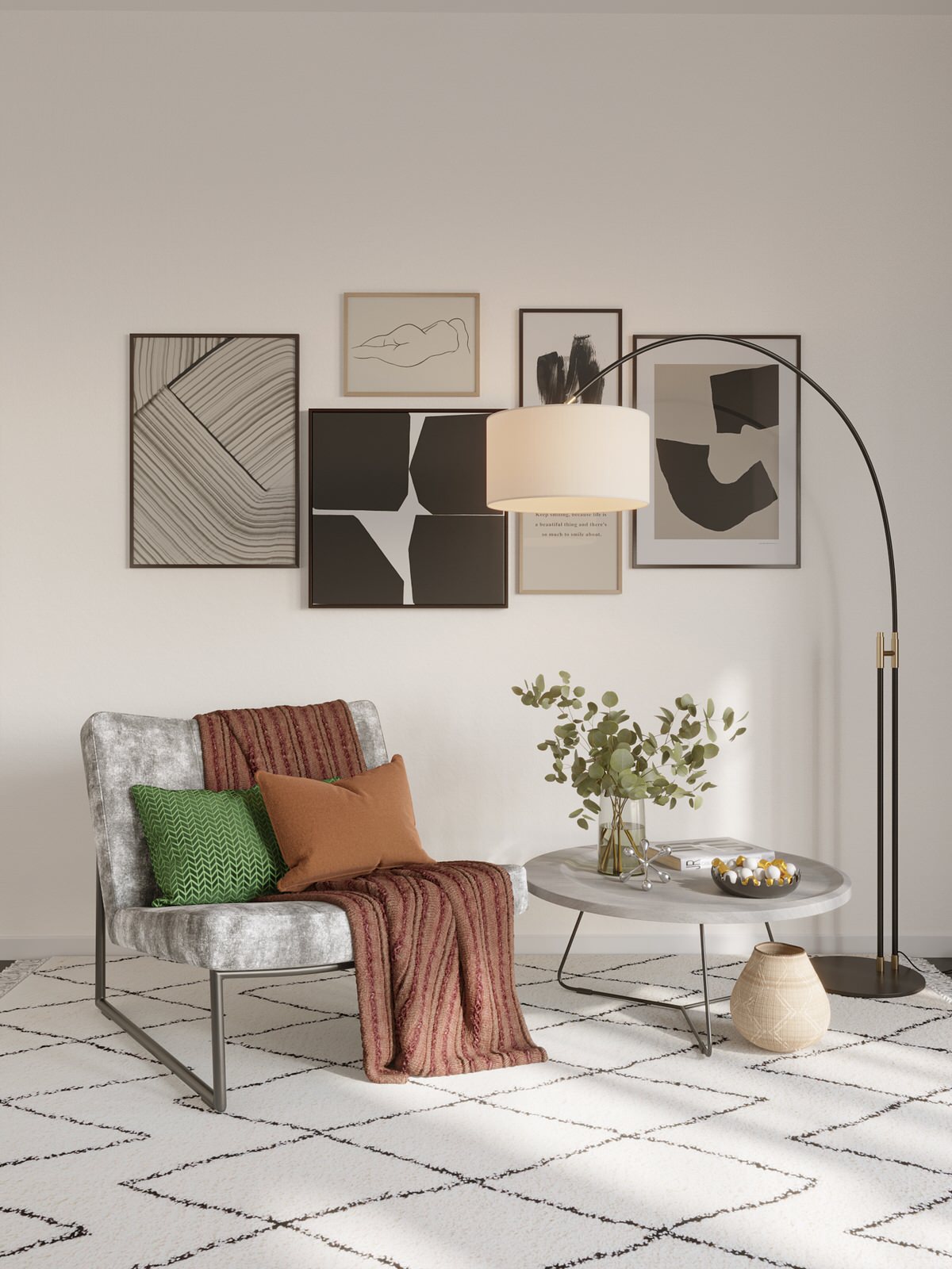 Фрагмент гостиной комнаты