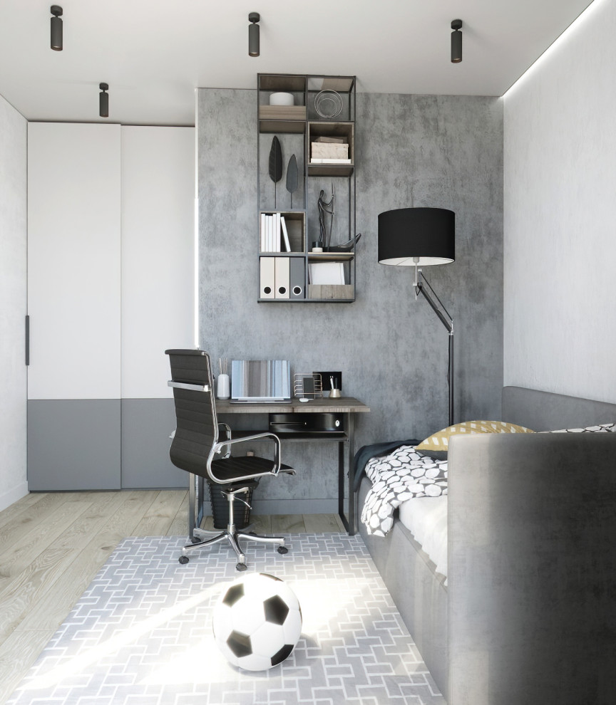 Квартира в современном стиле с элементами лофта