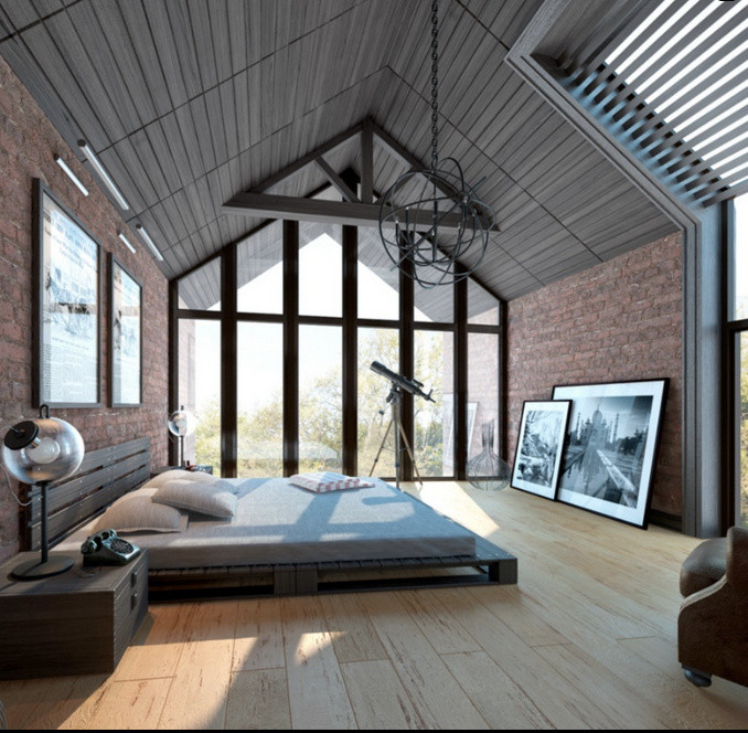 Лофт в индустриальном стиле