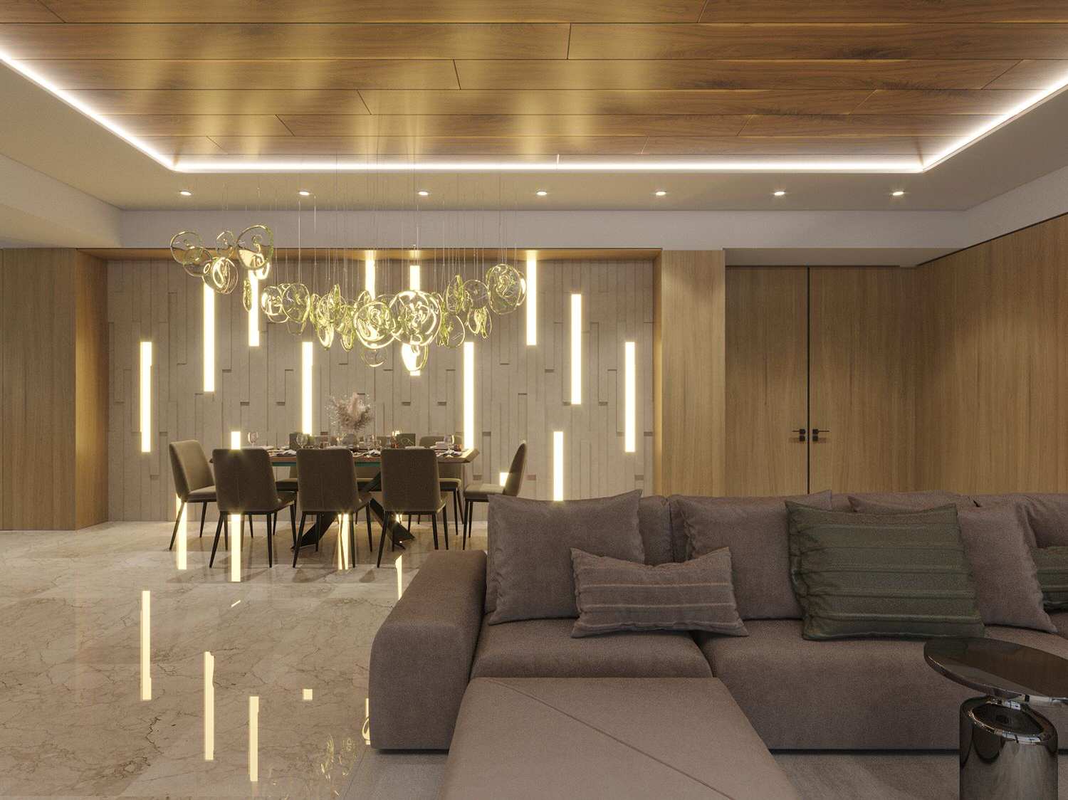 Penthouse Design In SOHO Tower, Paphos, Cyprus