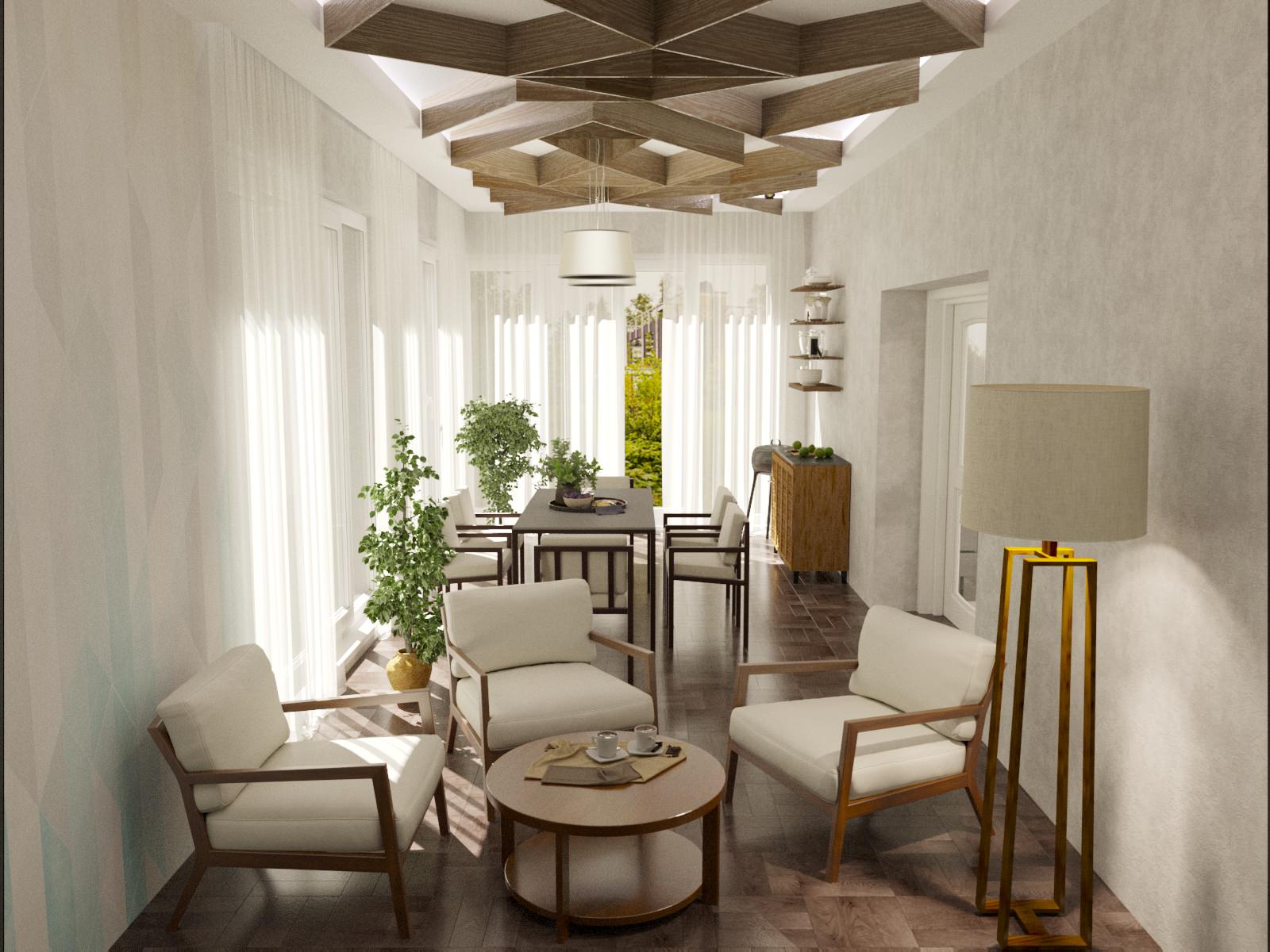 Смешанный стиль в доме