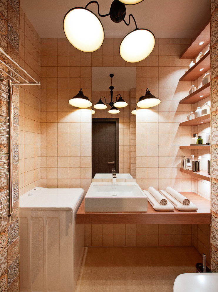 Современный интерьер с элементами лофт