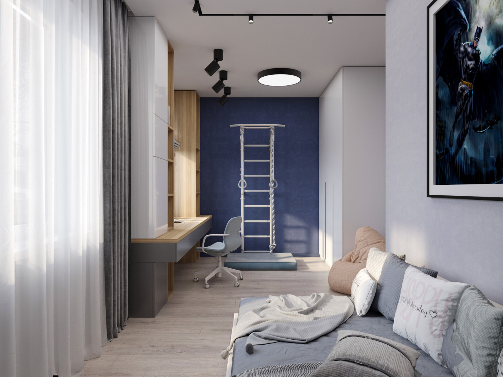 Детская для мальчика в таун-хаусе. Кемеровская обл.