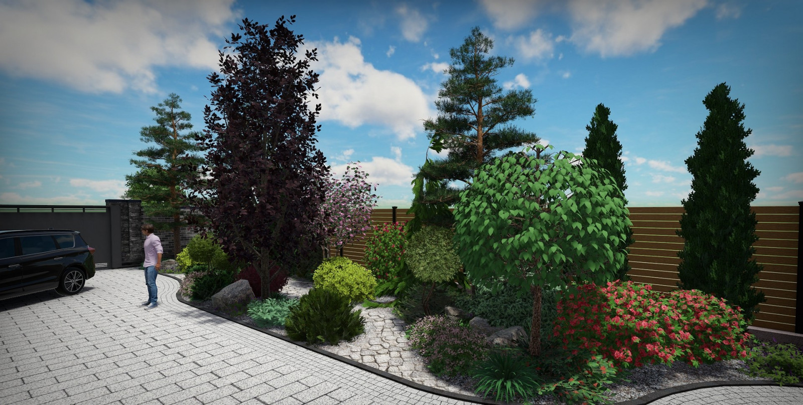 Благоустройство коттеджа в г.Батайск