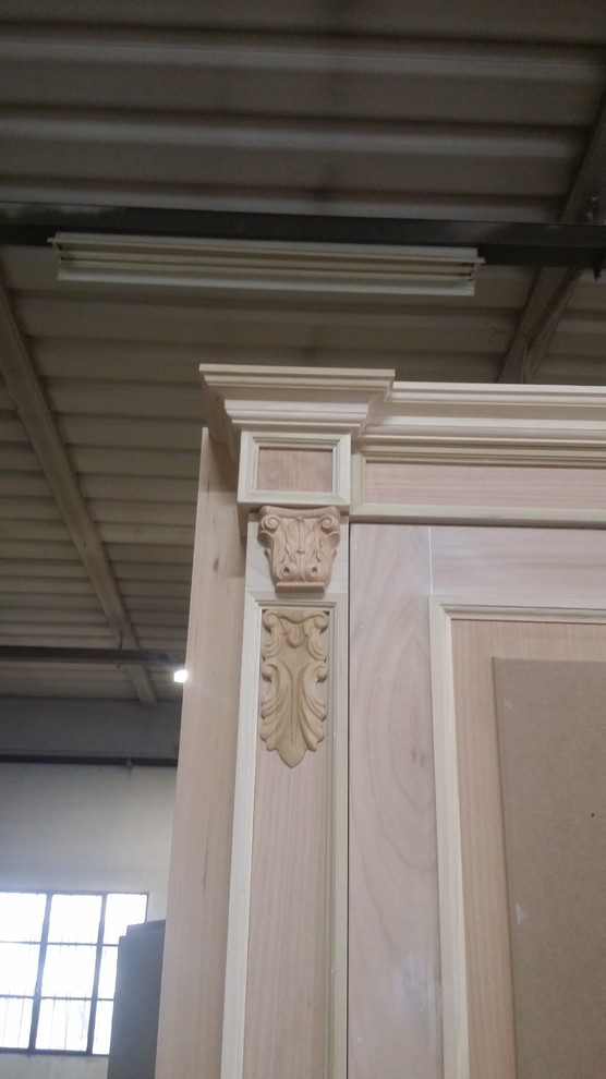 Armadio scorrevole decorato