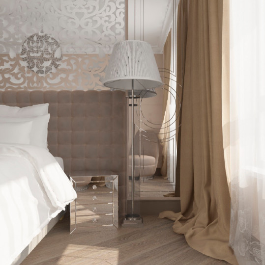 Спальня в 2х комнатной квартире