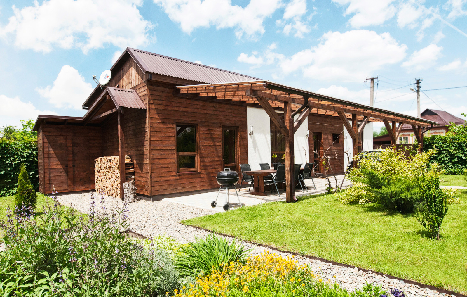 Обложка проекта: Дом в Динской (архитектура)