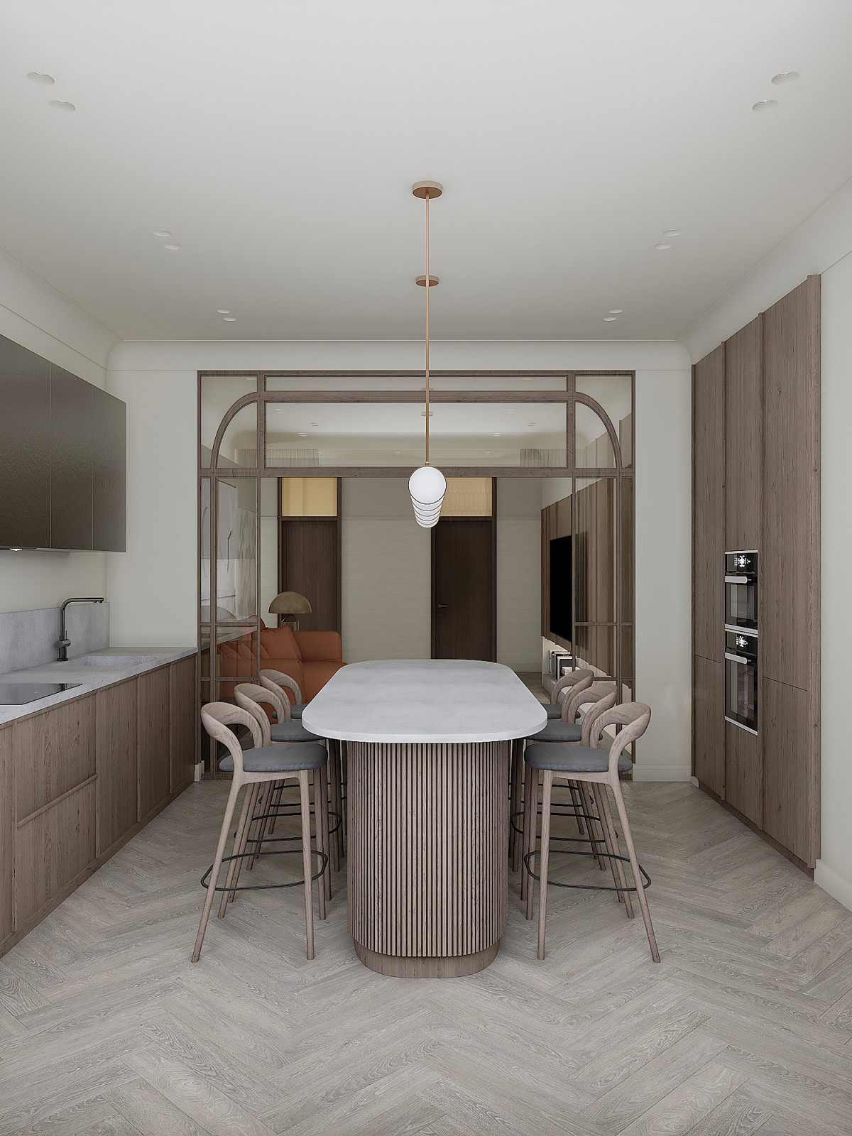 Обложка проекта: Квартира в стиле Джапанди