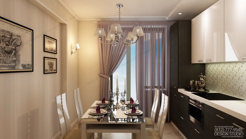 Дизайн интерьера кухни