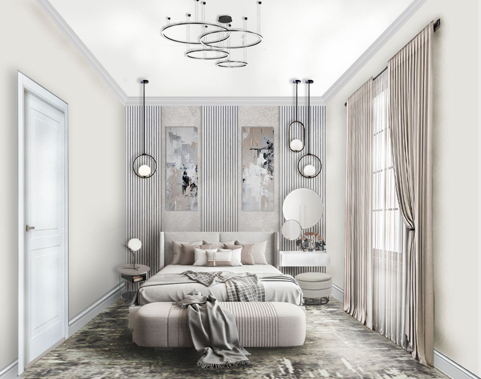 Обложка проекта: 3D коллажи спальни