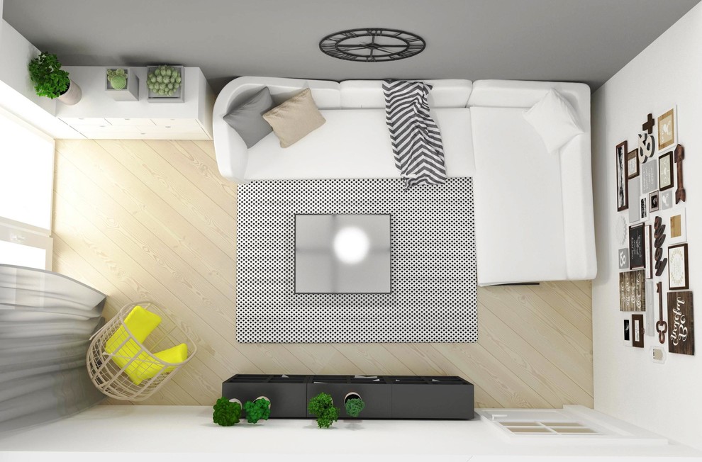 Квартира в скандинавському стилі