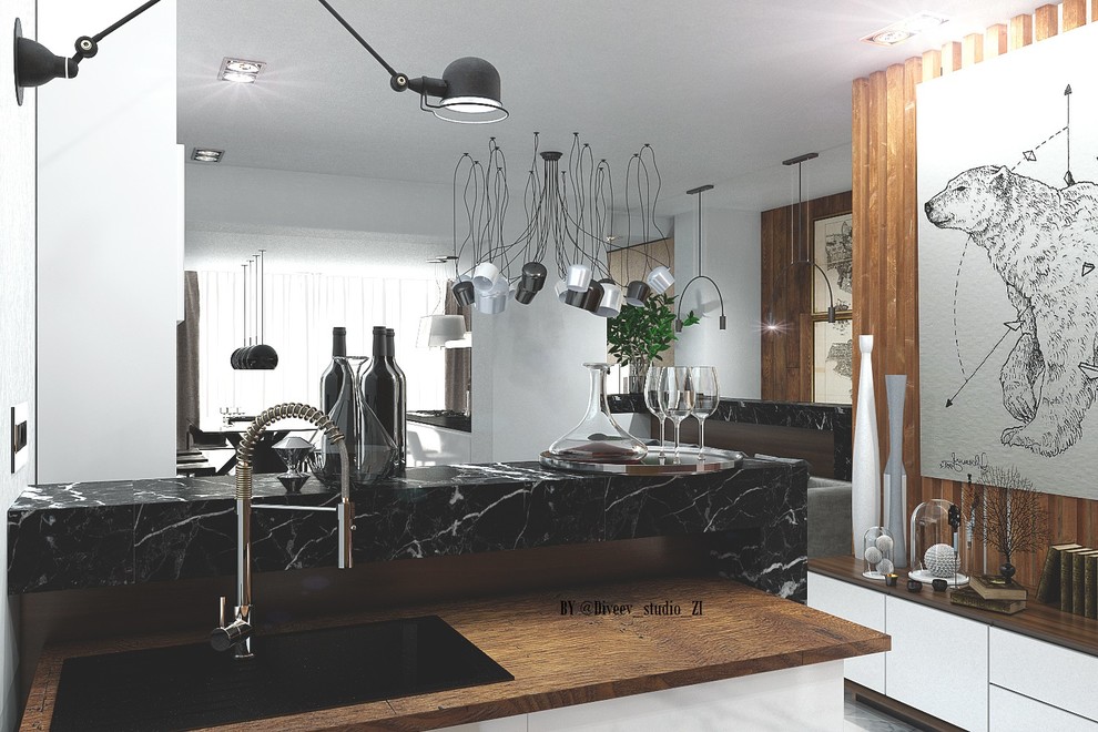 кухня-гостиная