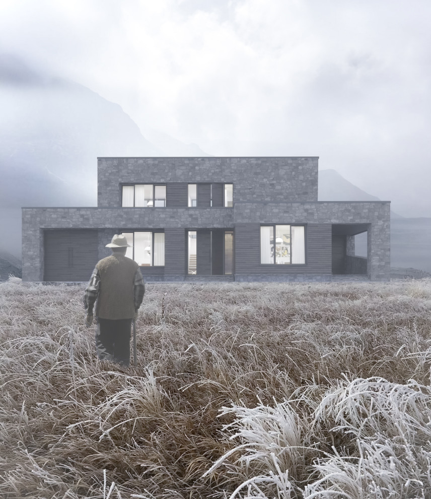 Обложка проекта: Дом в горах