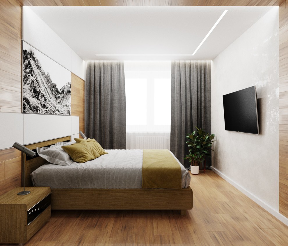 Дизайн проект в ЖК "120 Квартал" в экомини стиле