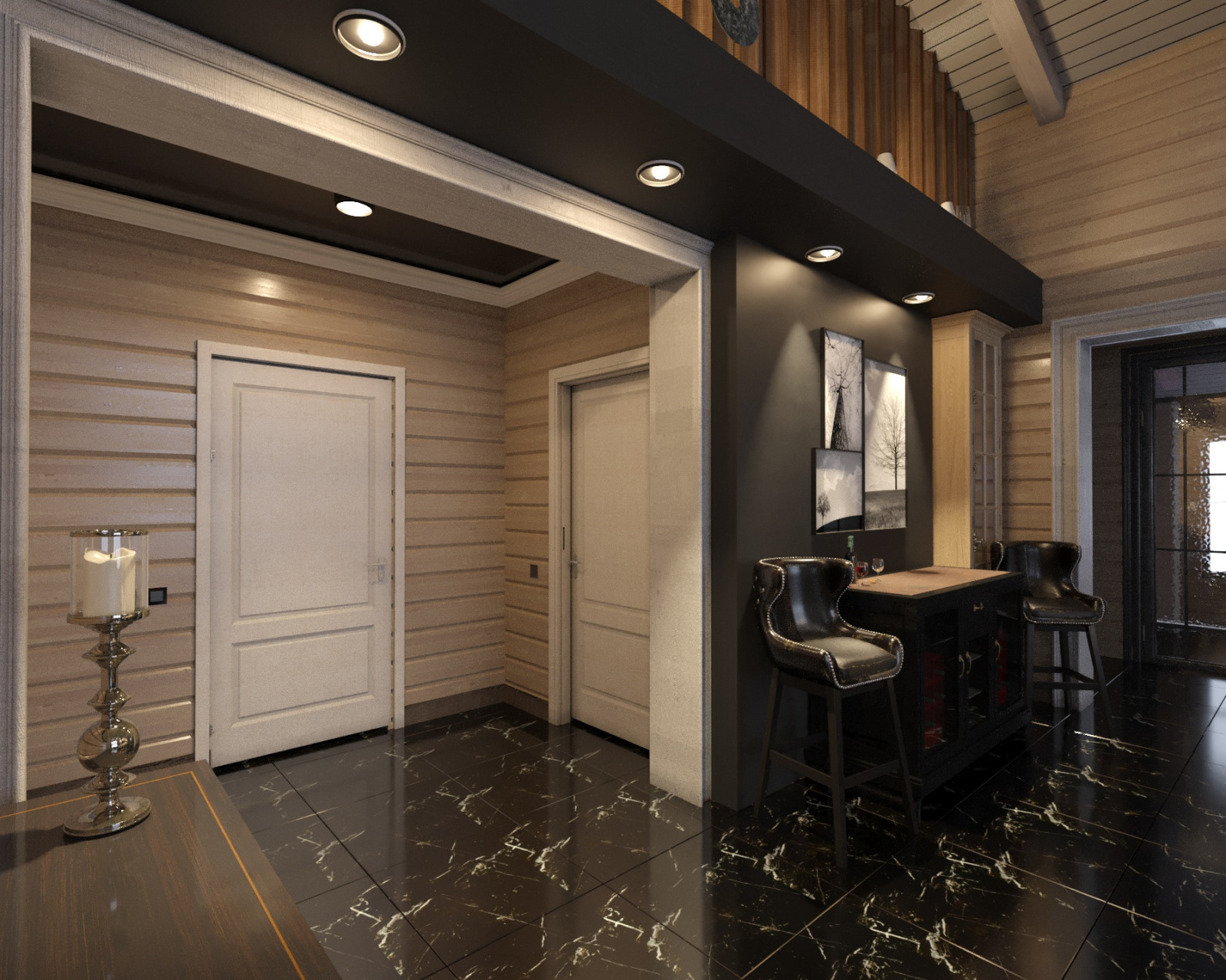 Первозванное интерьеры дома из клееного бруса