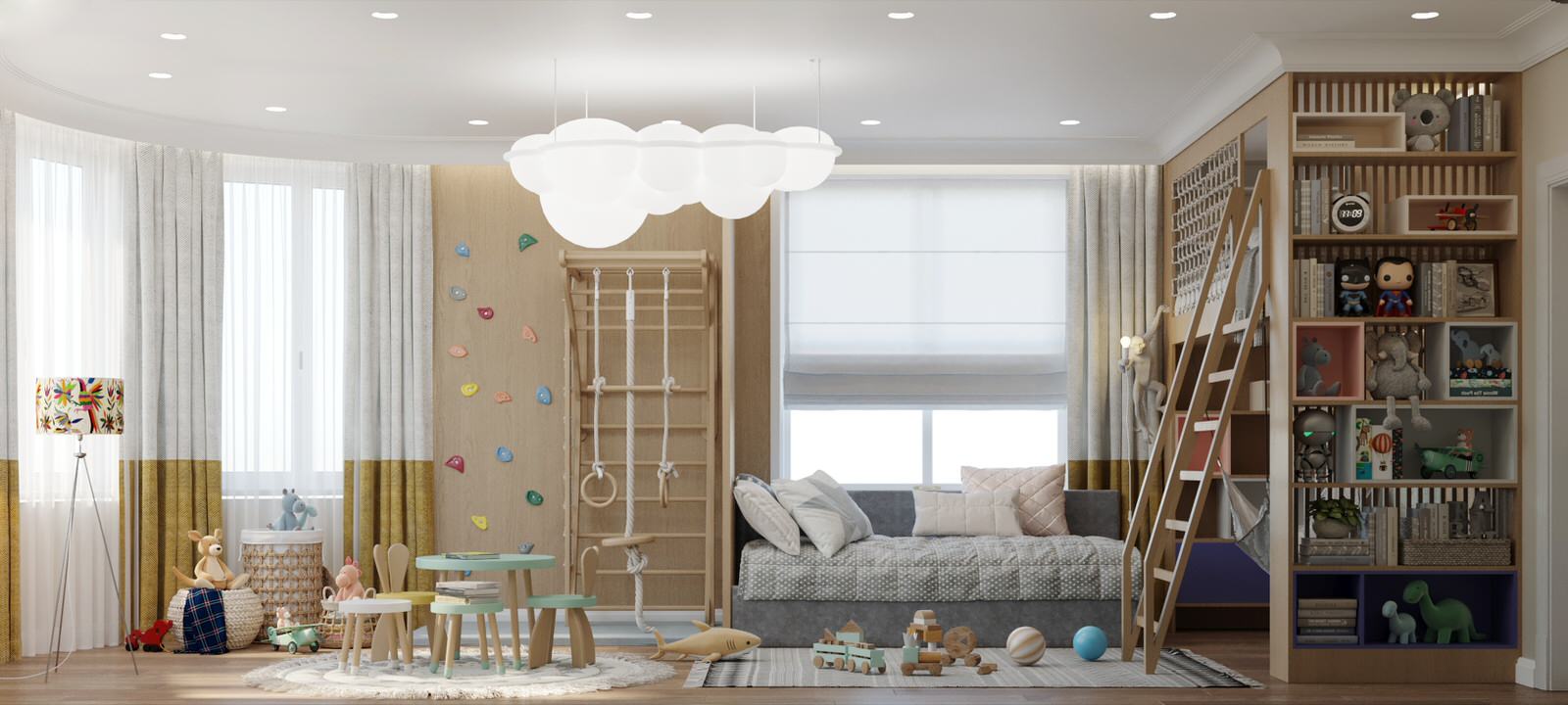 дизайн комнат для частного дома в поселке "Миллениум"