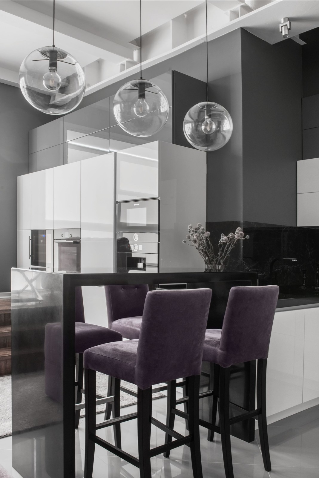 Апартаменты на Павелецкой набережной. 2017 год.